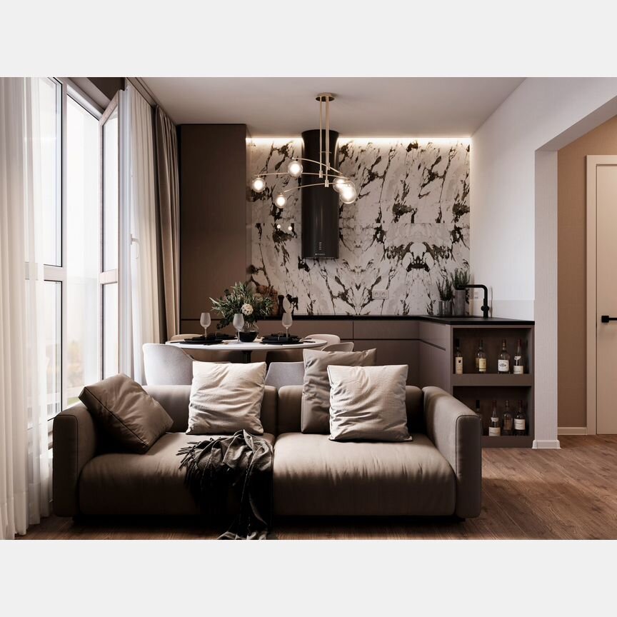 1-к. квартира, 41,5 м², 5/12 эт.