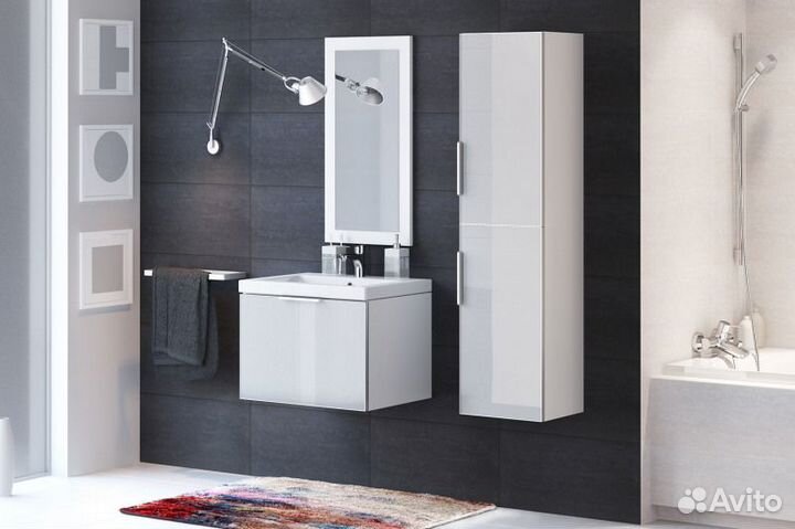 Раковина (умывальник) Cersanit Como 50 полувстр