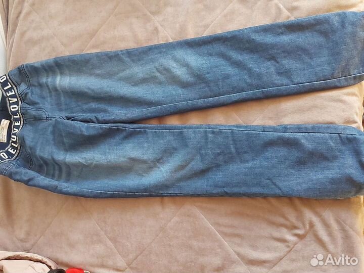 Джинсы утепленные на девочку