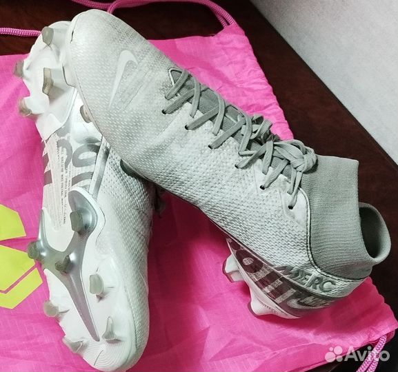 Бутсы Mercurial Superfly VII Academy Platinum