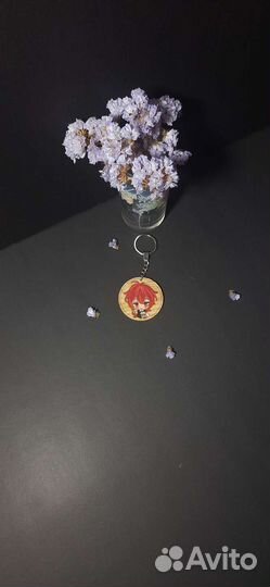 Брелок для ключей с персонажем Genshin Impact