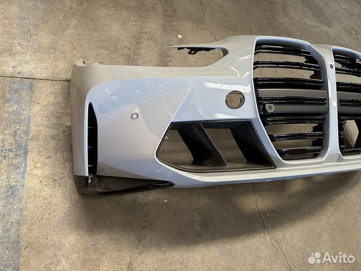 Бампер передний на BMW M3 G80 M4 G82 G83