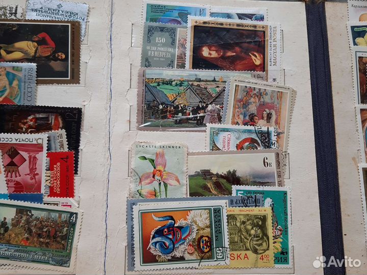 Почтовые марки, коллекция