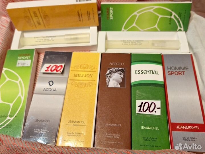 Пробники духов мужские 8 мл