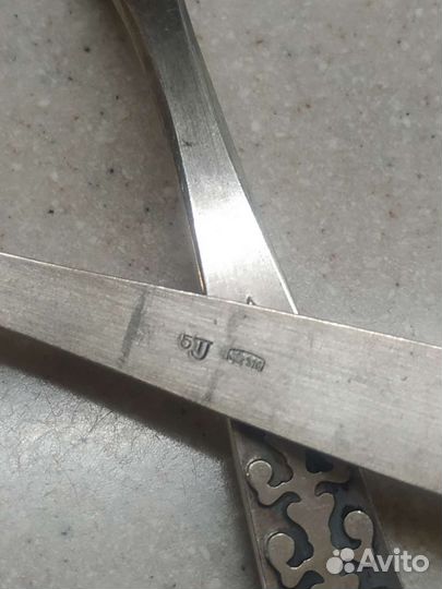 Вилочки серебро