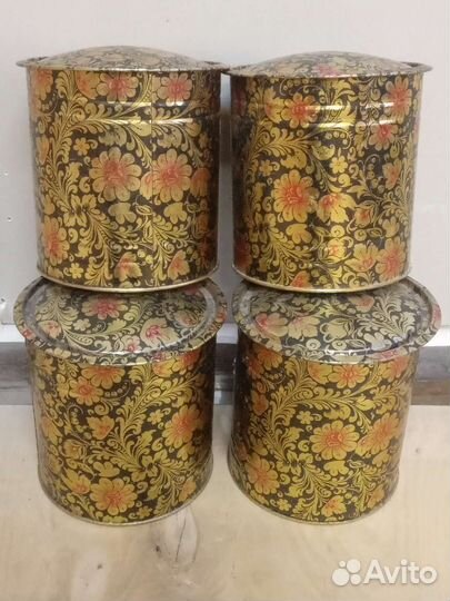 Жестяные банки 3л, СССР