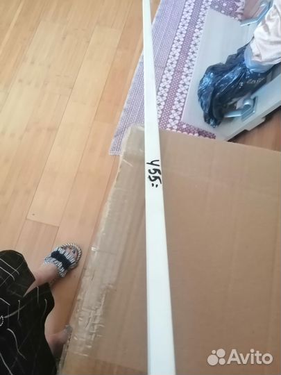 Тюль и карниз