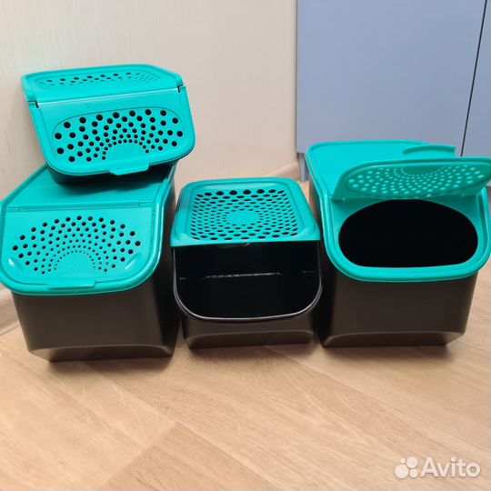 Контейнеры пищевые Tupperware (4 шт.)