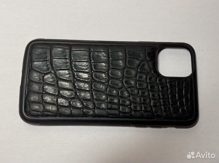 Чехол на iPhone 11 pro max Кожа крокодила