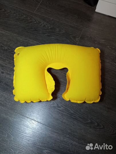 Надувная подушка для шеи, для путешествий