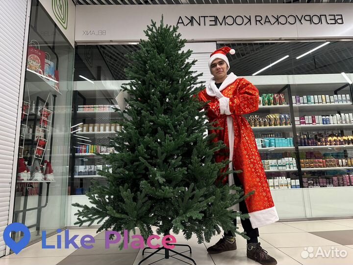 Елка искусственная новая + 8 аксессуаров