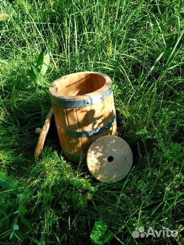 Кадка дубовая 20 л