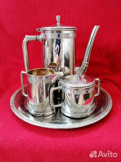 Чайно-кофейный сервиз немецкий винтажный