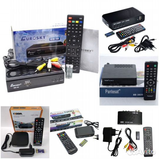 Цифровые приставки DVB-T2