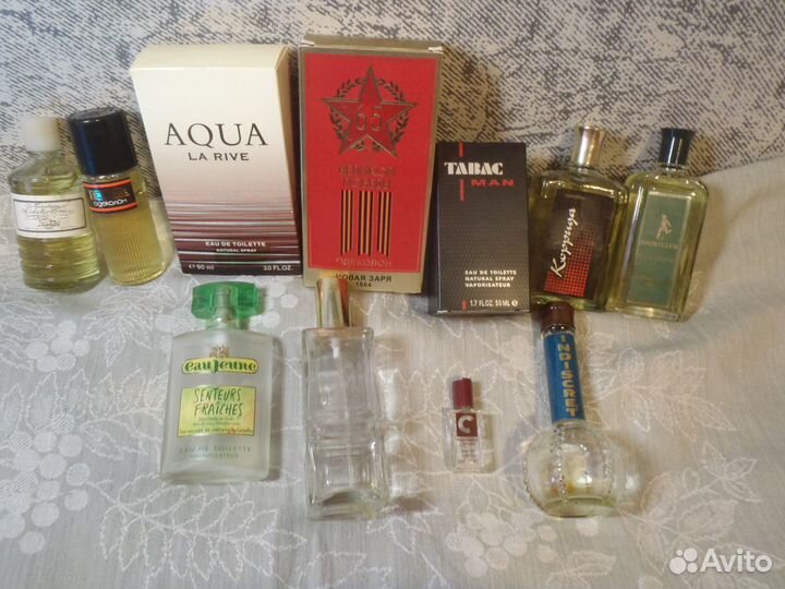 Флаконы и одеколоны. Винтаж