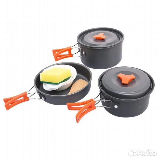 Набор туристической посуды Widesea WSC-202J