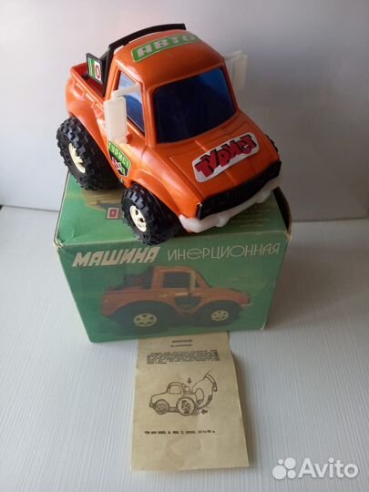 Новая инерционная машинка СССР