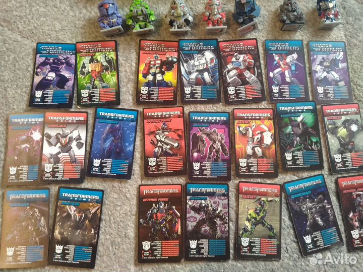 Трансферы фигурки на 30 лети франшизы