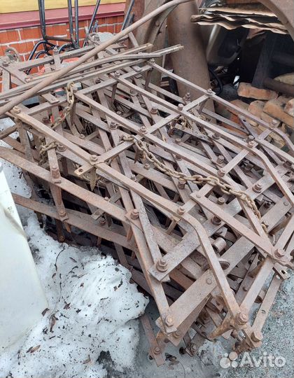 Борона зубовая