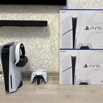 PS5 Slim с дисководом / пломбы на коробках, новые