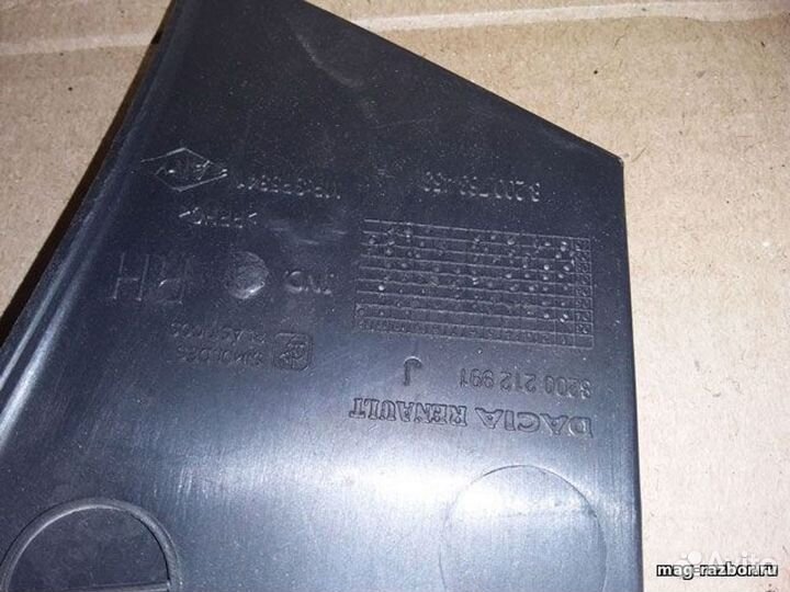 Накладка стойки Renault Logan I задняя правая верх