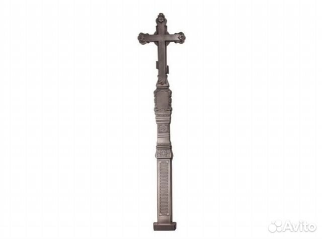 Крест надгробный каменный