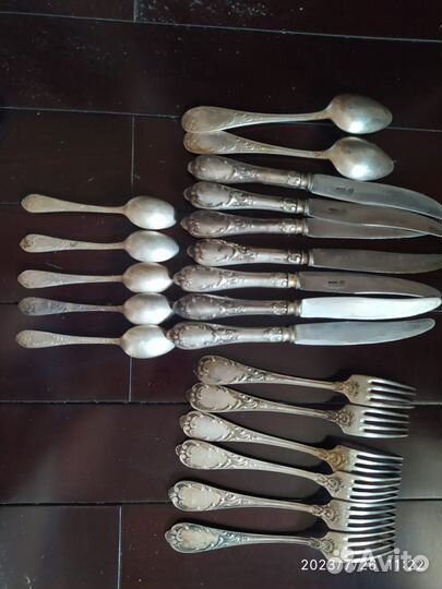 Столовые приборы мельхиор зиш и кольчугино бу