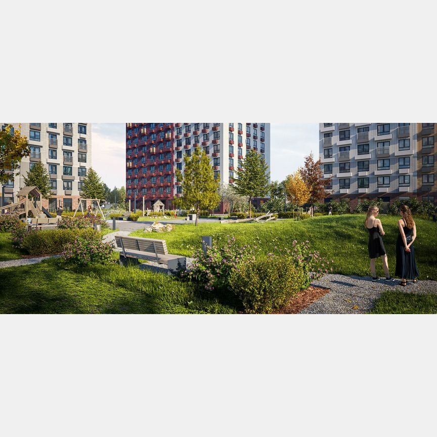 2-к. квартира, 51,8 м², 2/25 эт.