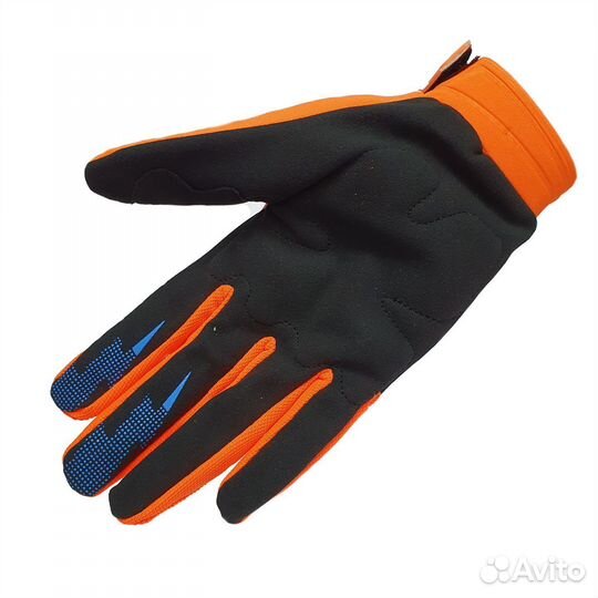 Мотокросс перчатки FOX NEW (оранжевый неон)