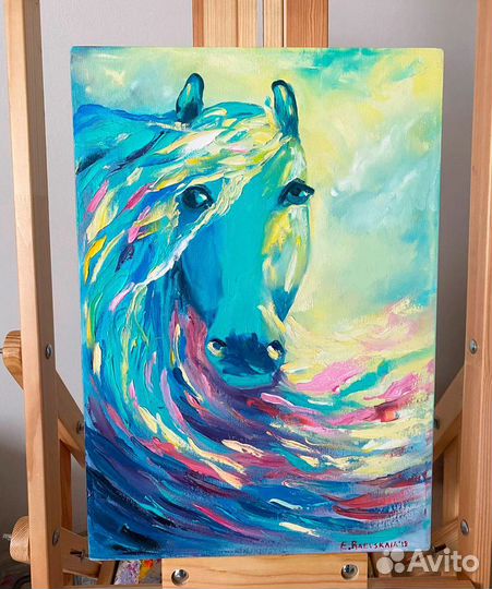Картина с Лошадью