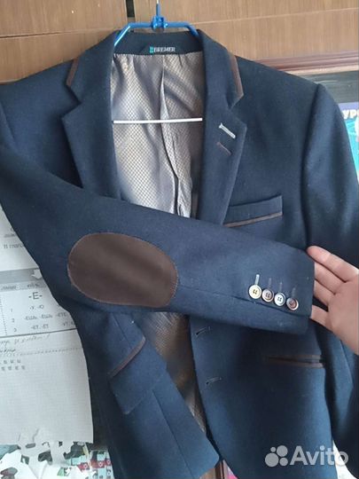 Пиджак школьный для мальчика 146