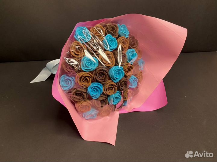 Букет - 37 Роз из Бельгийского Шоколада