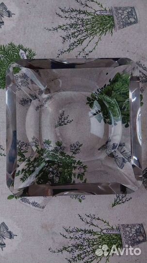 Стеклянная Пепельница