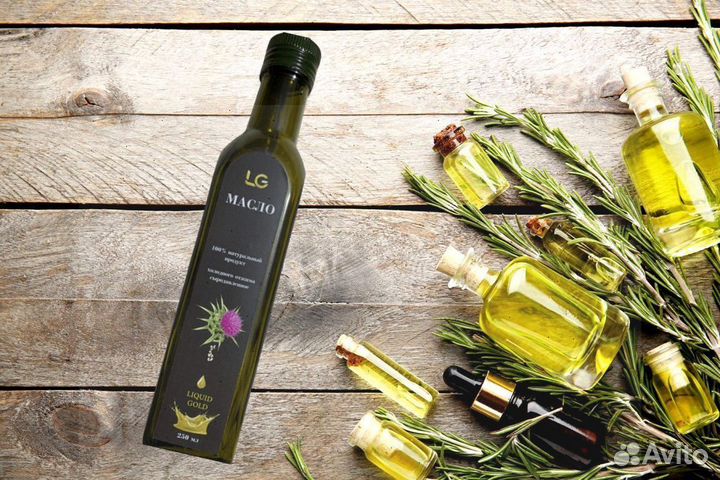 Масло расторопши холодного отжима R059