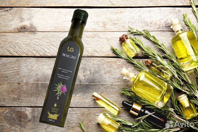 Масло расторопши холодного отжима R059