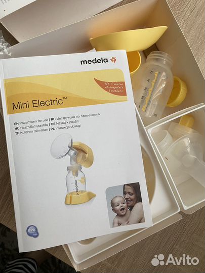 Молокоотсос электрический medela mini