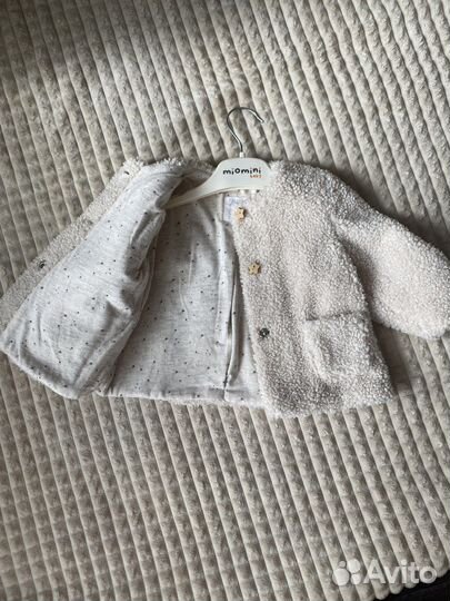 Пальто для девочки zara