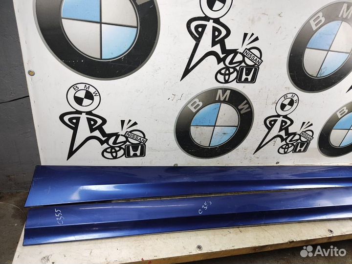 Накладка на порог BMW 3 E90 рест