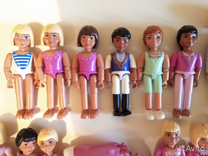 Куклы шарнирные lego belville новые бельвиль
