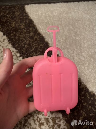 Сумка и чемодан для барби