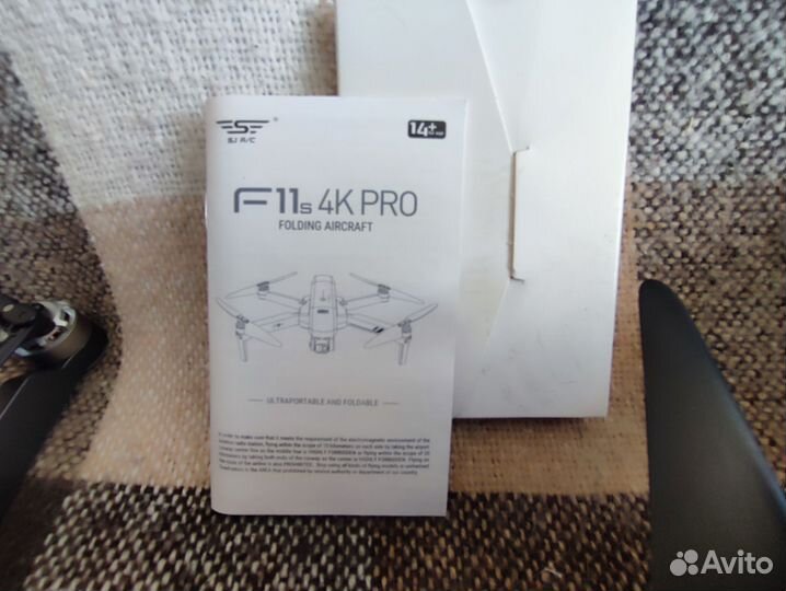 Квадрокоптер Sjrc f11s 4k pro