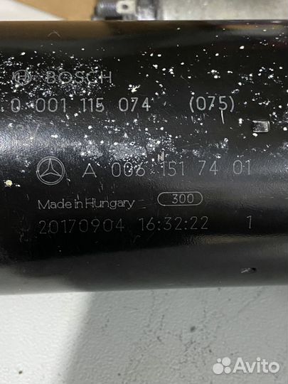 Стартер sprinter classic 909 om 646