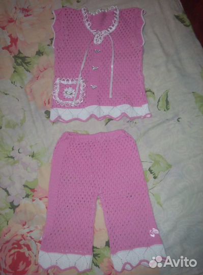 Вязаный костюм