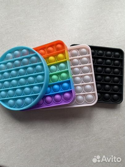 Игрушки антистресс поп-ит и симпл-димпл