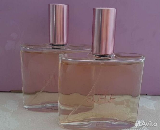 Pink Suede Avon винтаж редкость