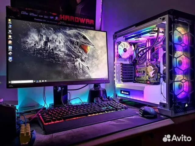 Мощный пк для игр, стримов,офиса с RTX 4060 8gb