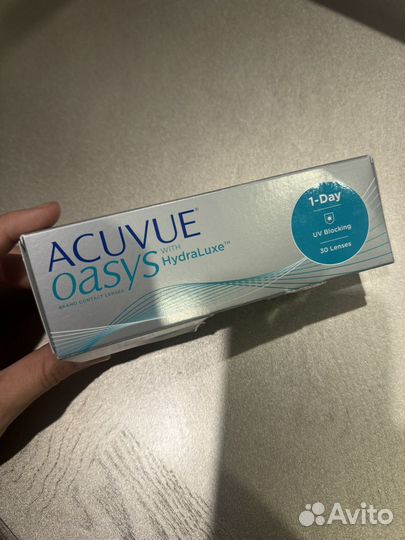 Линзы acuvue oasys 1 day