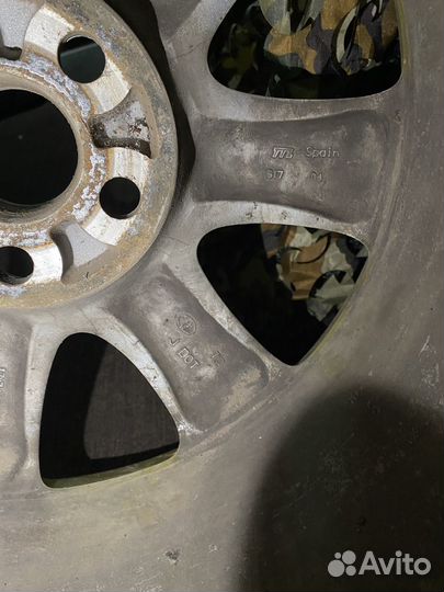 Диски r17 5/100 toyota