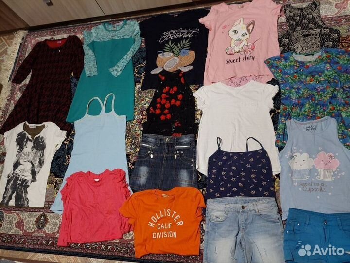 Вещи пакетом на девочку 11 -12 лет