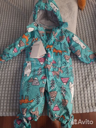Зимний комбинезон для девочки